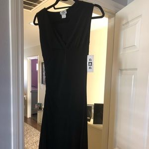 Black evening dress